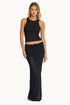 PQ Swim Black Crochet Top